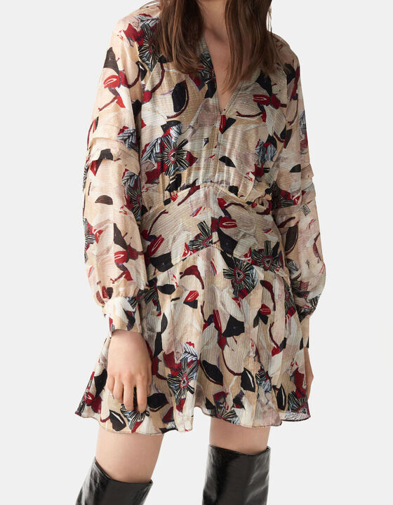 DARSA PRINTED MINI DRESS